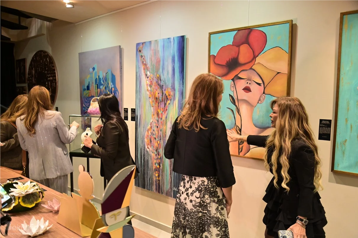 Grand Opening of Lina Joudi & L'atelier Art