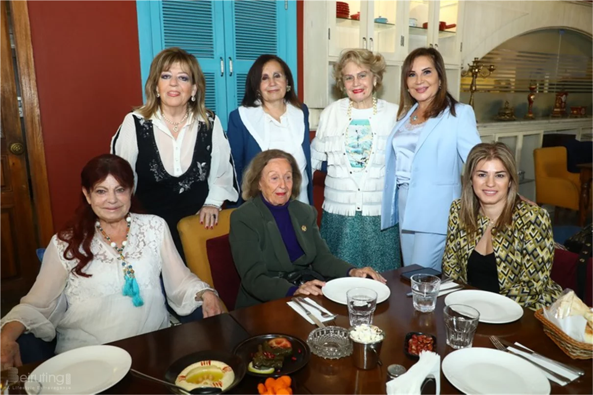 Lunch Hosted by Mrs. Linda Lamah at Uptown Beirut