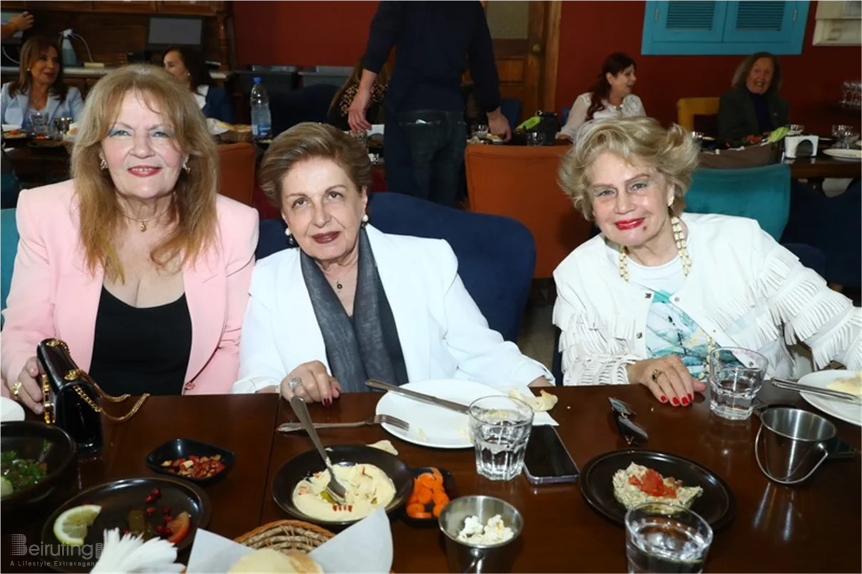 Lunch Hosted by Mrs. Linda Lamah at Uptown Beirut