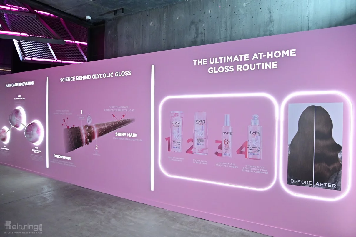 L'Oreal Paris The Glow & Gloss Museum