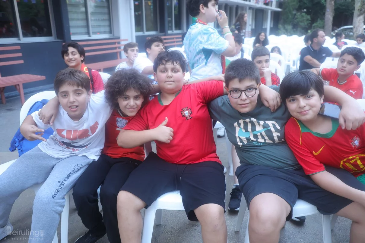 Football Match at Lycee Verdun