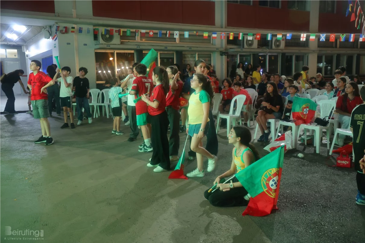 Football Match at Lycee Verdun