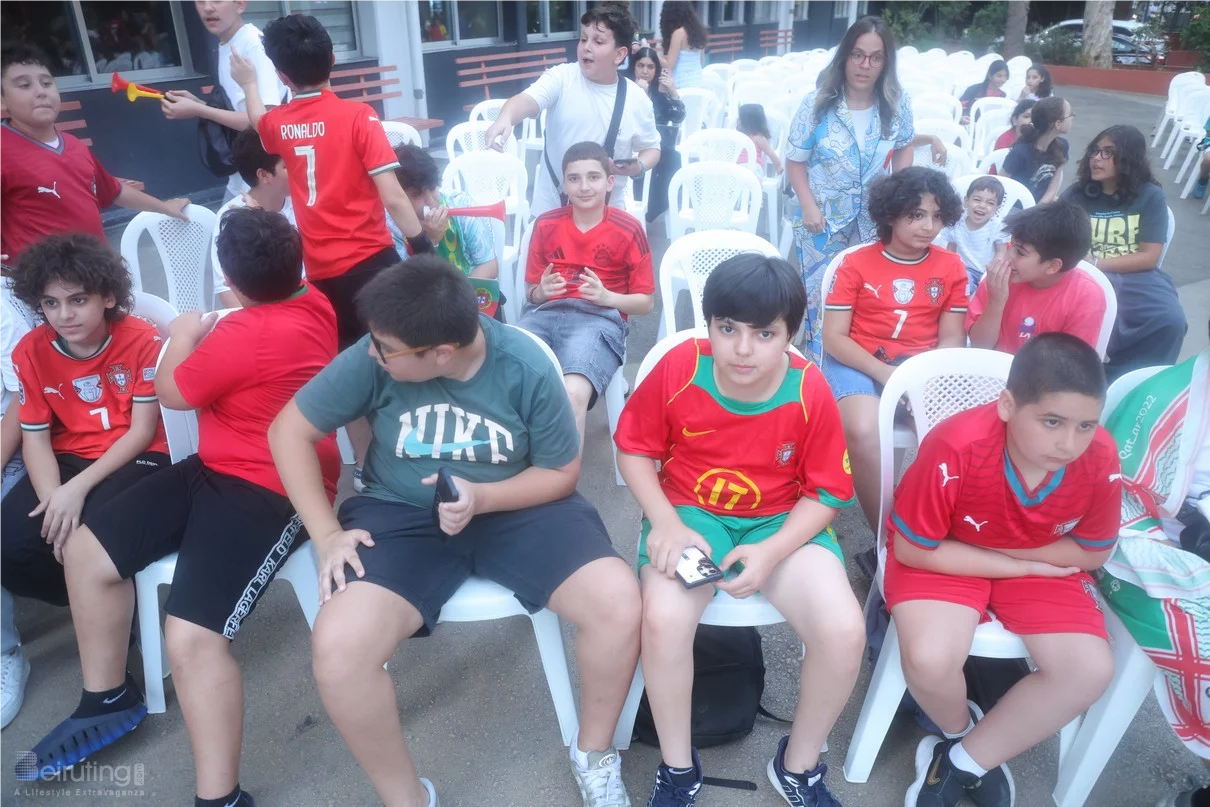 Football Match at Lycee Verdun