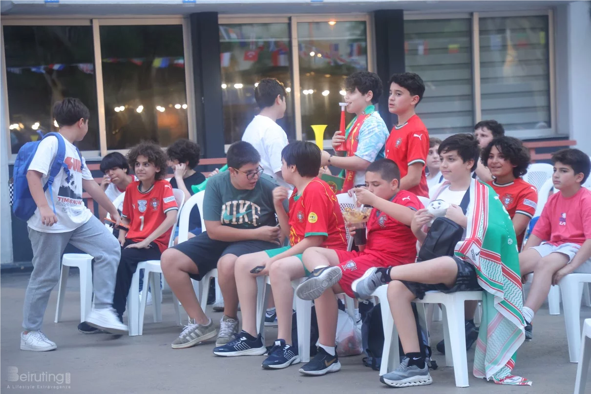 Football Match at Lycee Verdun
