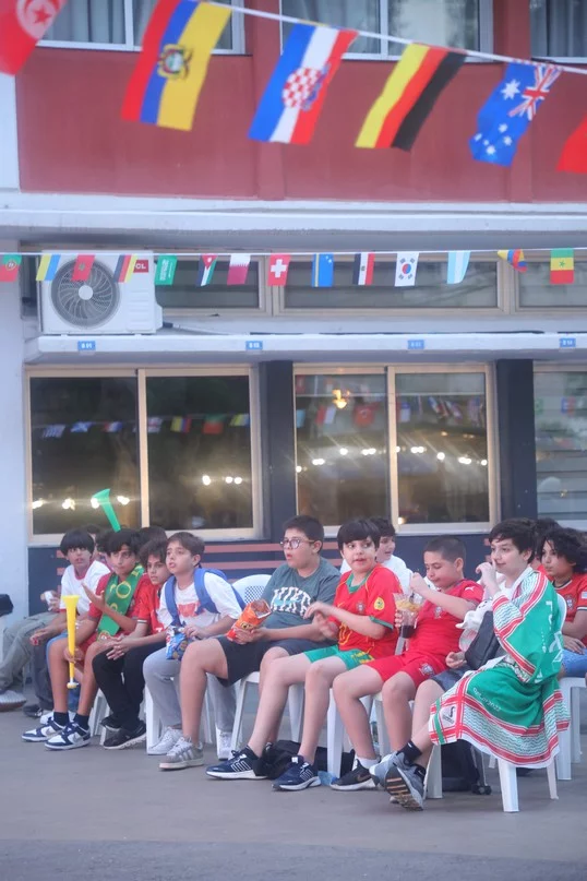 Football Match at Lycee Verdun