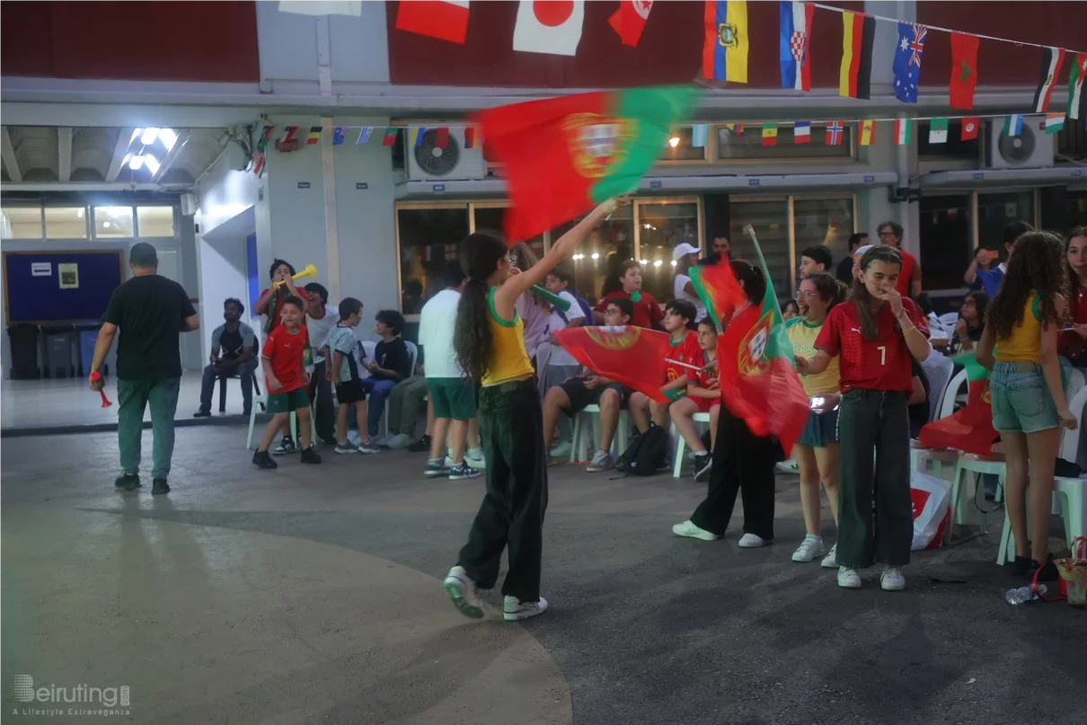 Football Match at Lycee Verdun
