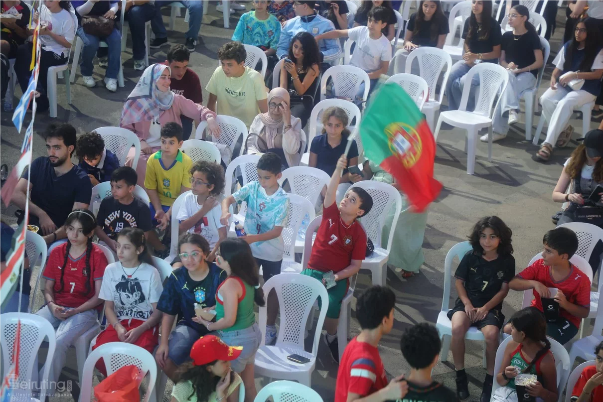 Football Match at Lycee Verdun