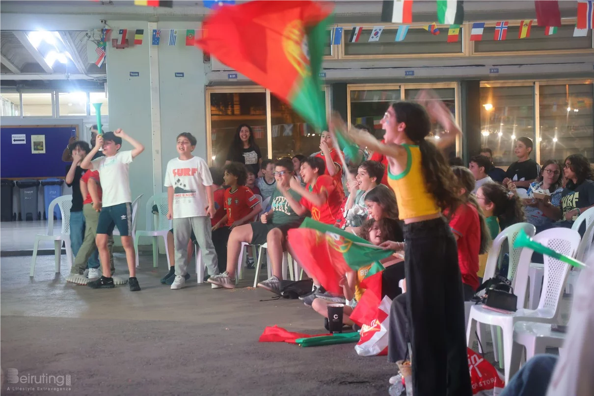 Football Match at Lycee Verdun