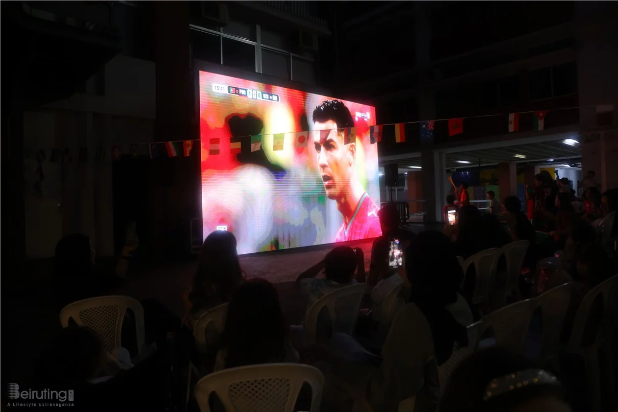 Football Match at Lycee Verdun