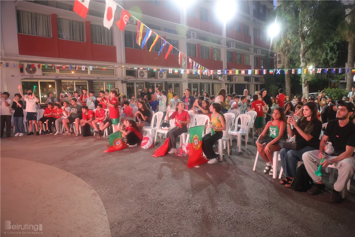 Football Match at Lycee Verdun