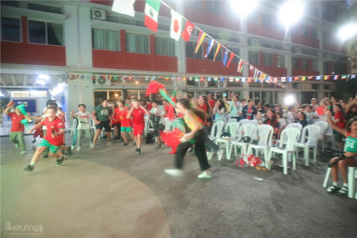 Football Match at Lycee Verdun