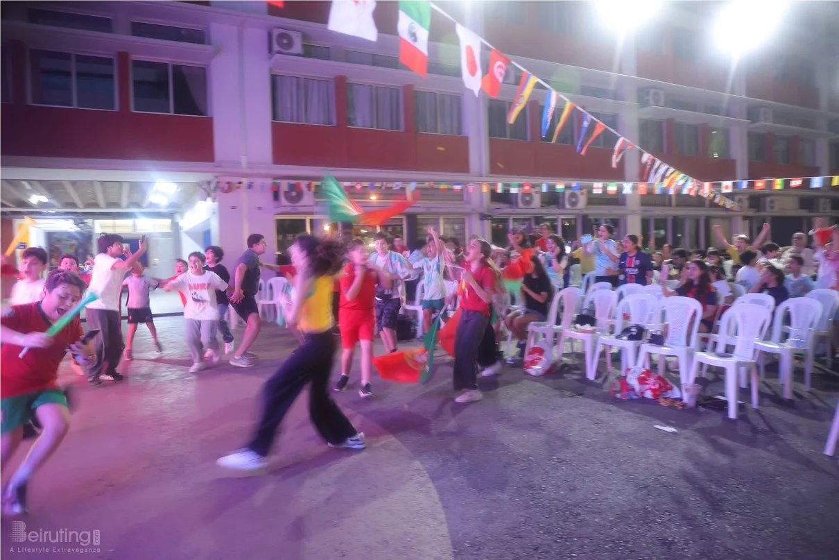 Football Match at Lycee Verdun