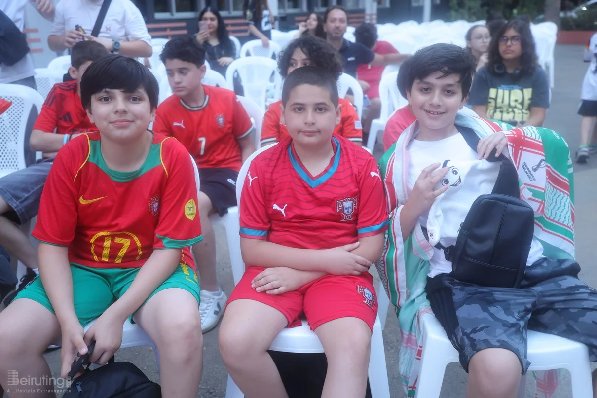 Football Match at Lycee Verdun