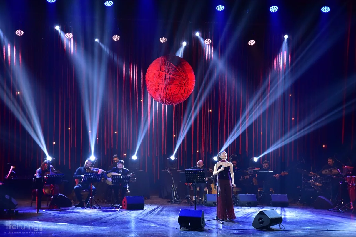 Marilyne Naaman at Casino du Liban