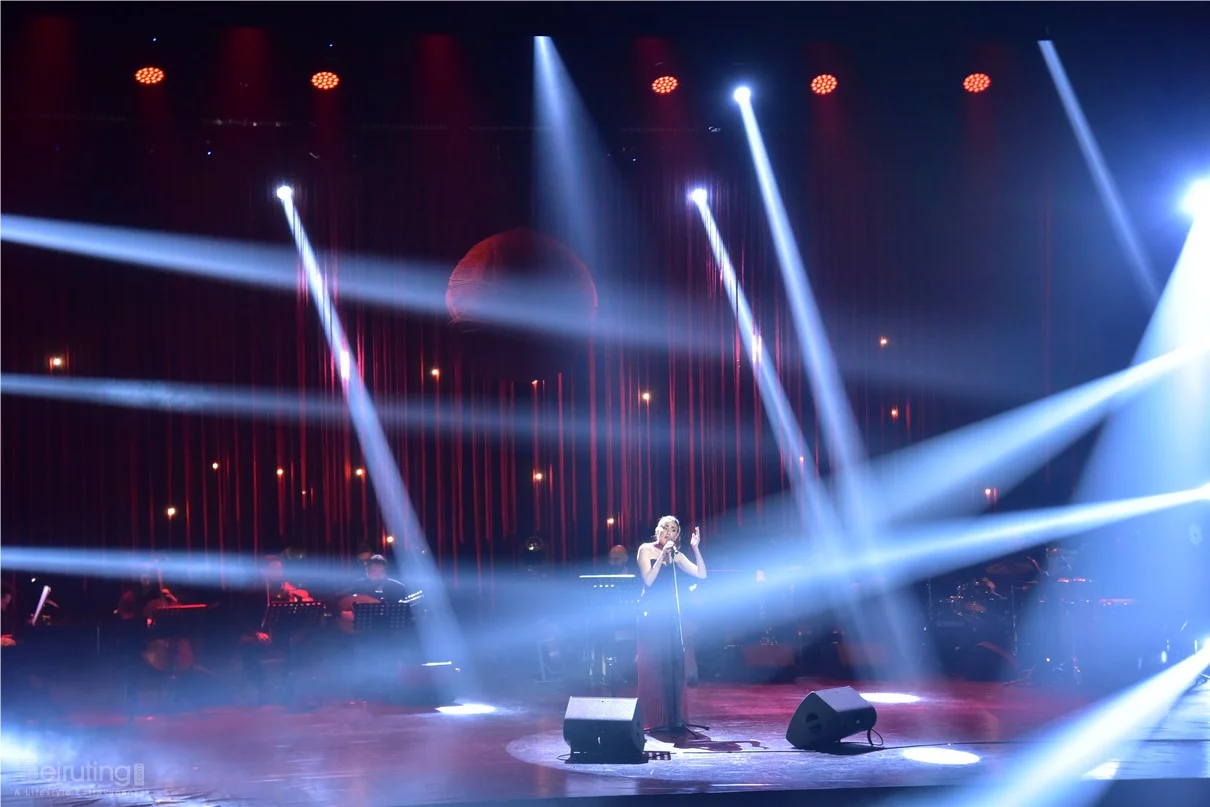 Marilyne Naaman at Casino du Liban