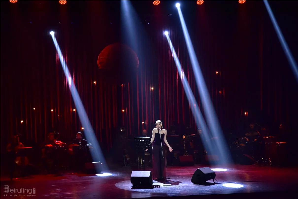 Marilyne Naaman at Casino du Liban