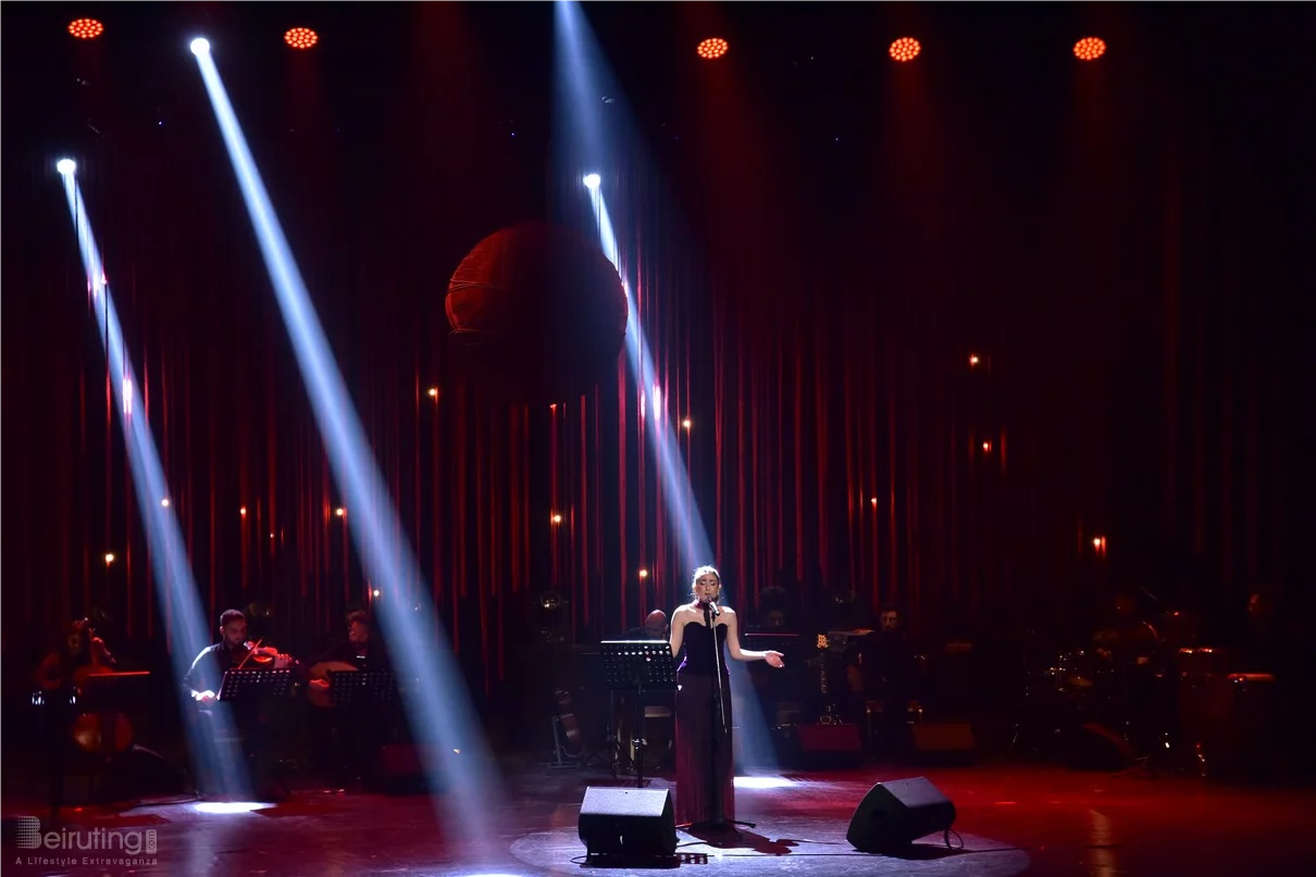 Marilyne Naaman at Casino du Liban