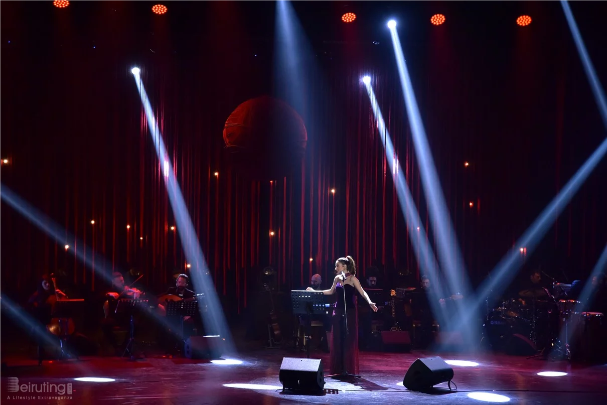 Marilyne Naaman at Casino du Liban