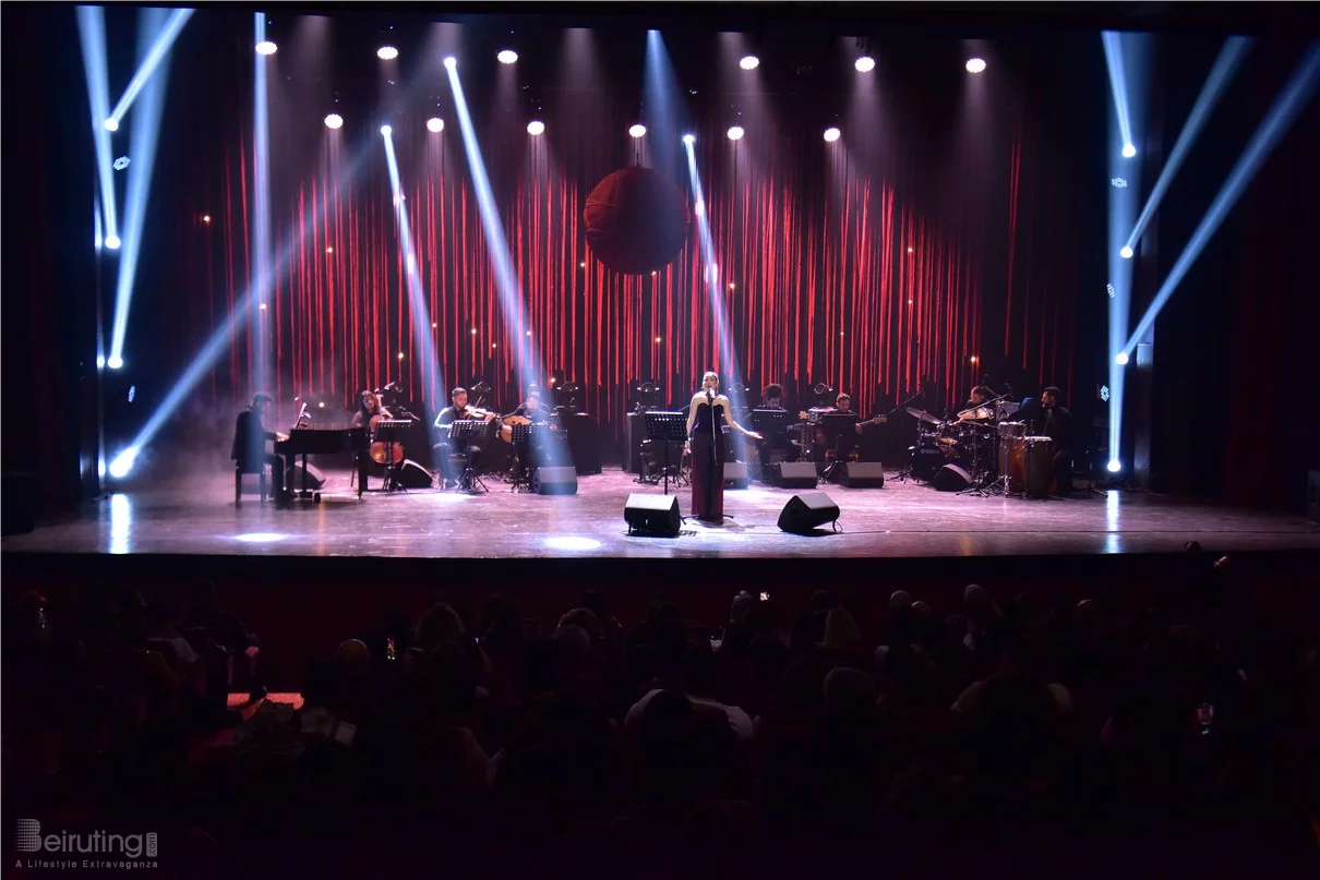 Marilyne Naaman at Casino du Liban