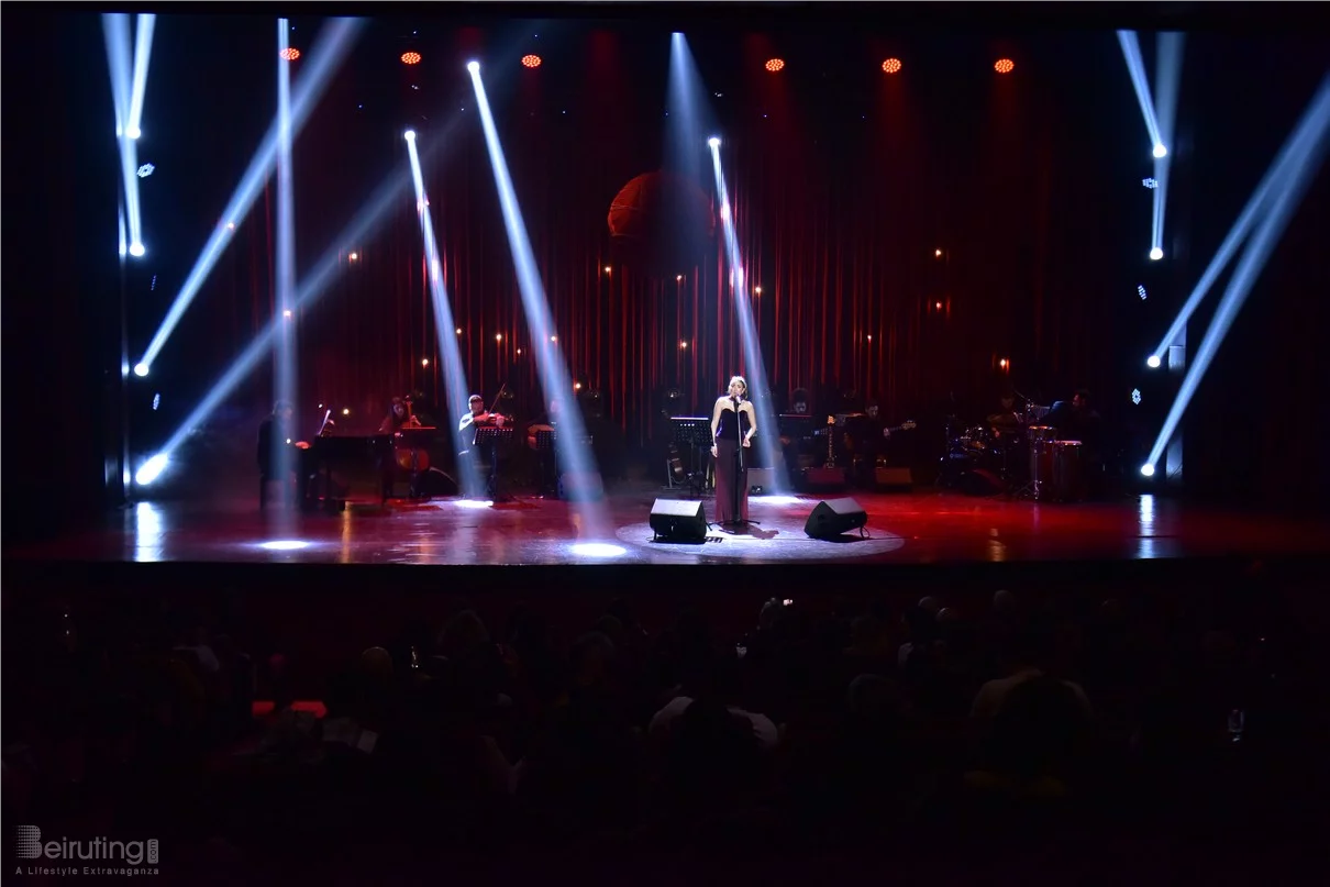 Marilyne Naaman at Casino du Liban