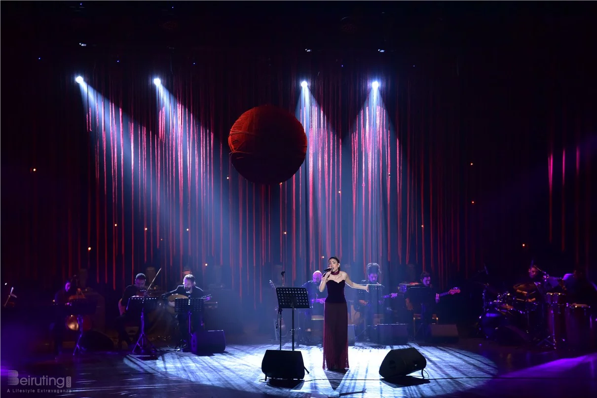 Marilyne Naaman at Casino du Liban