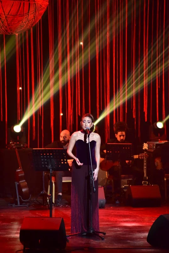 Marilyne Naaman at Casino du Liban