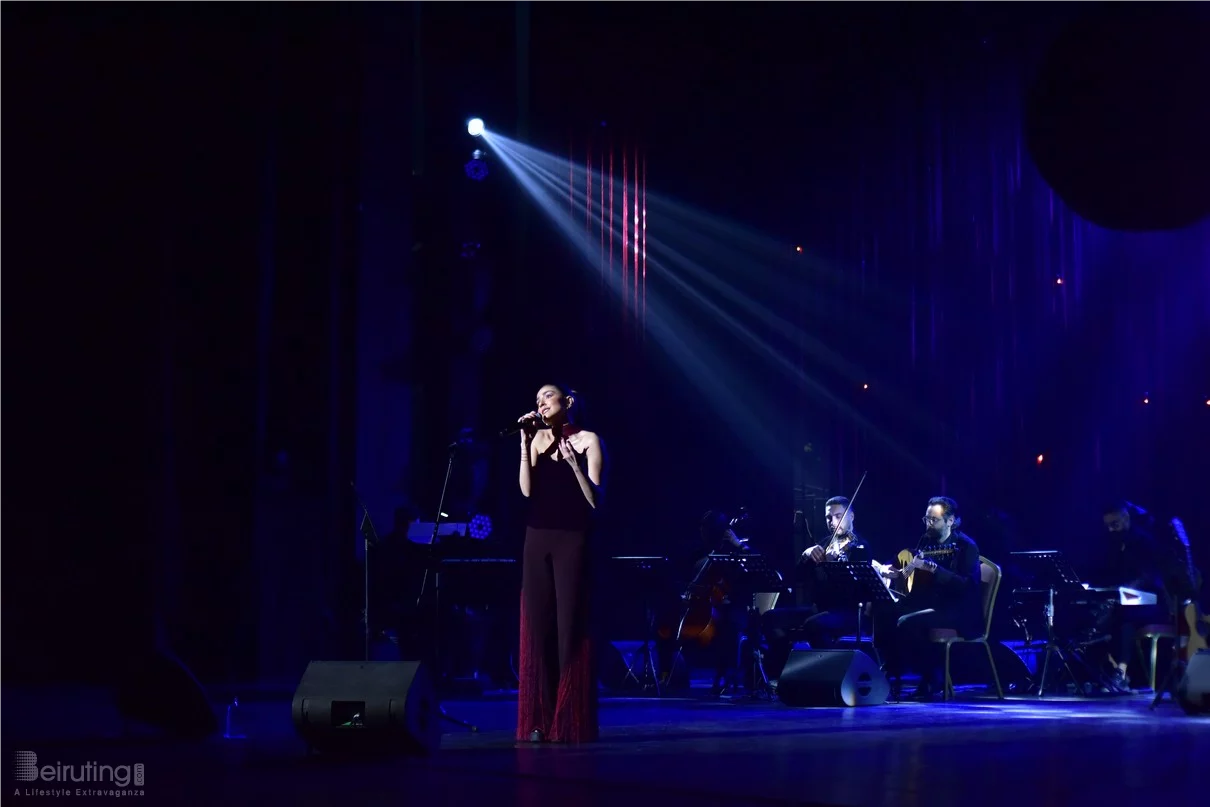 Marilyne Naaman at Casino du Liban