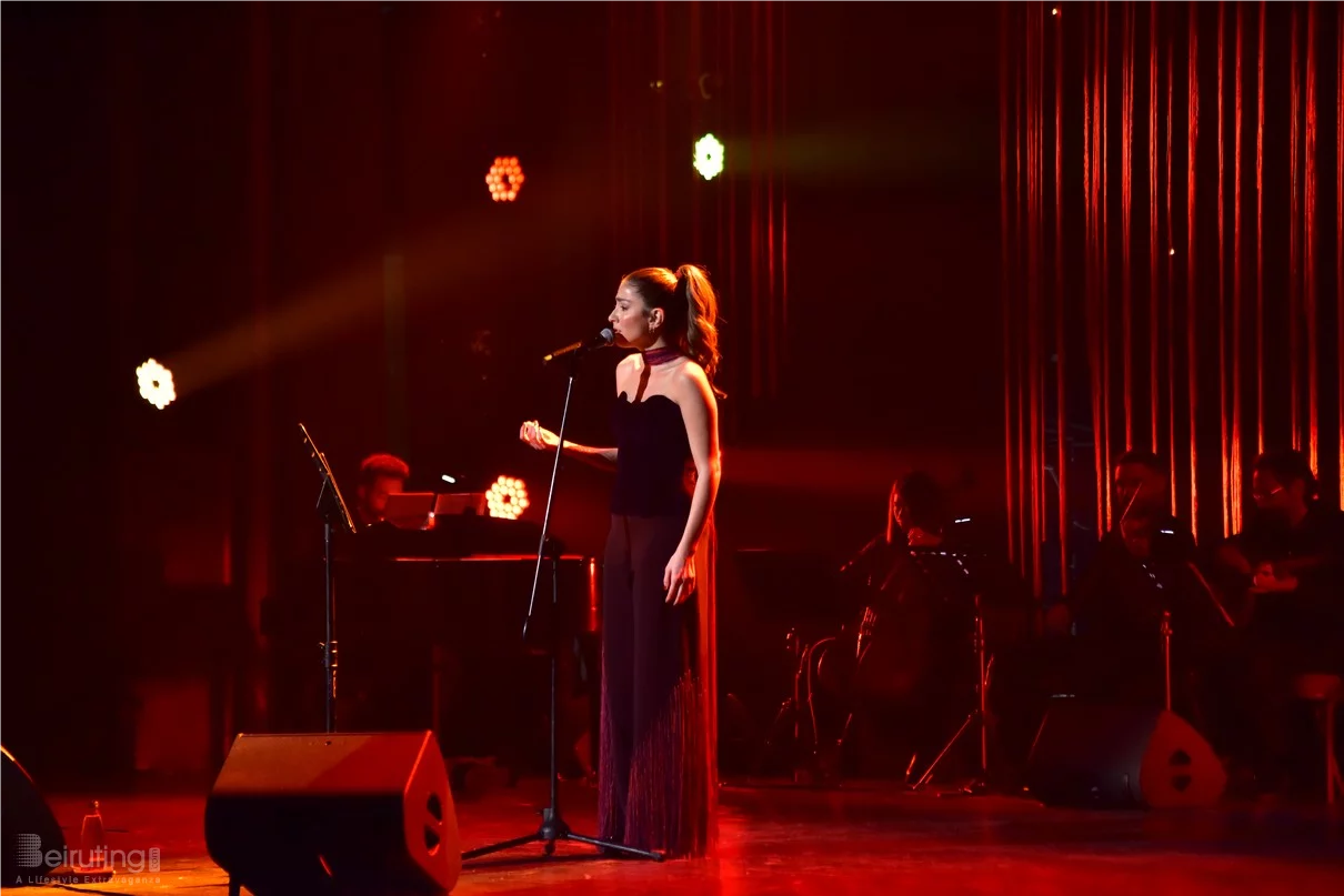 Marilyne Naaman at Casino du Liban