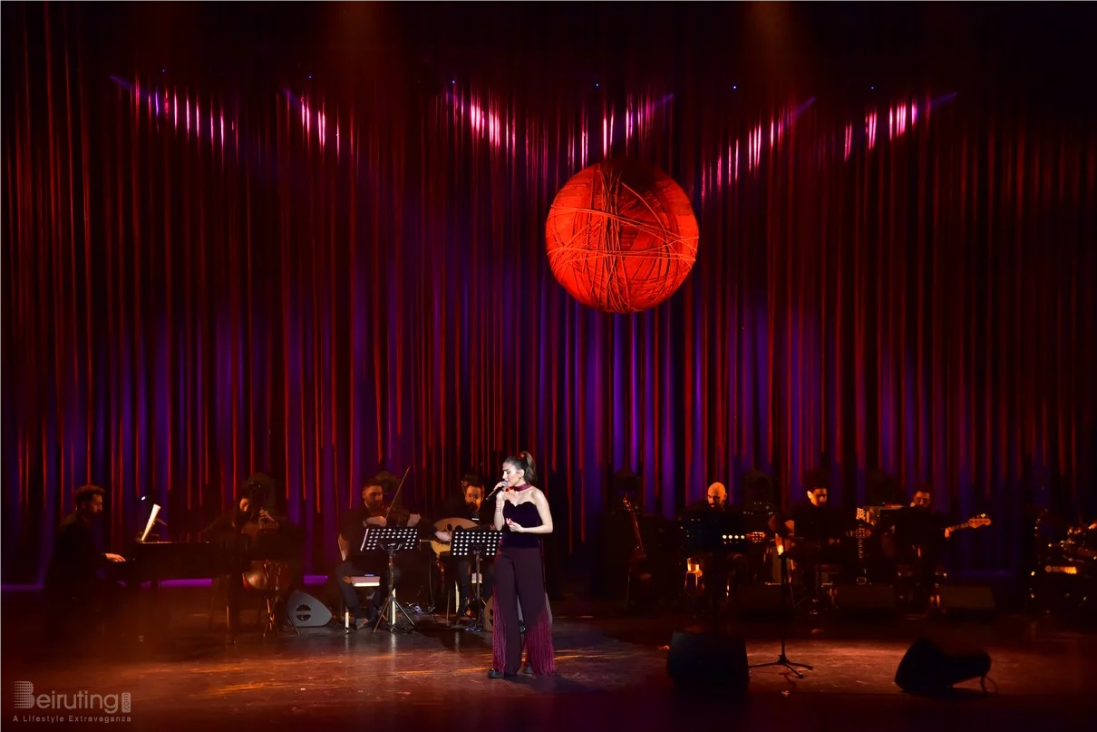 Marilyne Naaman at Casino du Liban