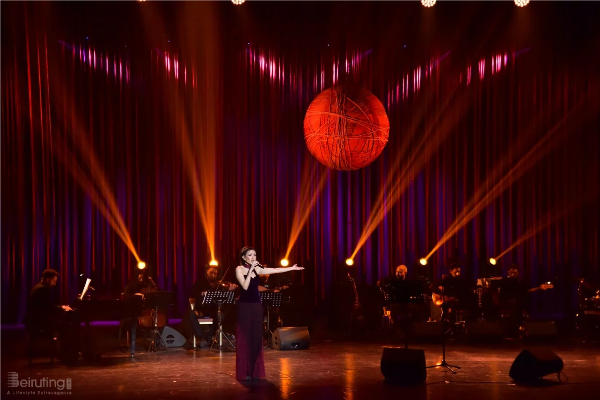 Marilyne Naaman at Casino du Liban