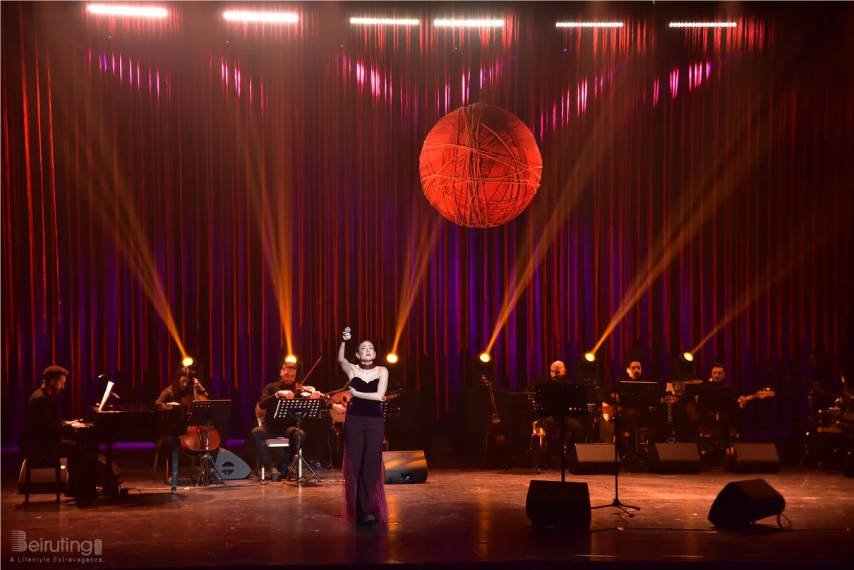 Marilyne Naaman at Casino du Liban