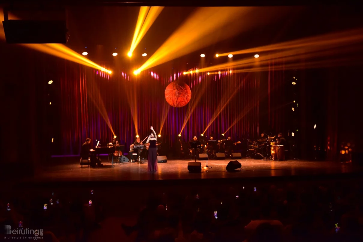 Marilyne Naaman at Casino du Liban