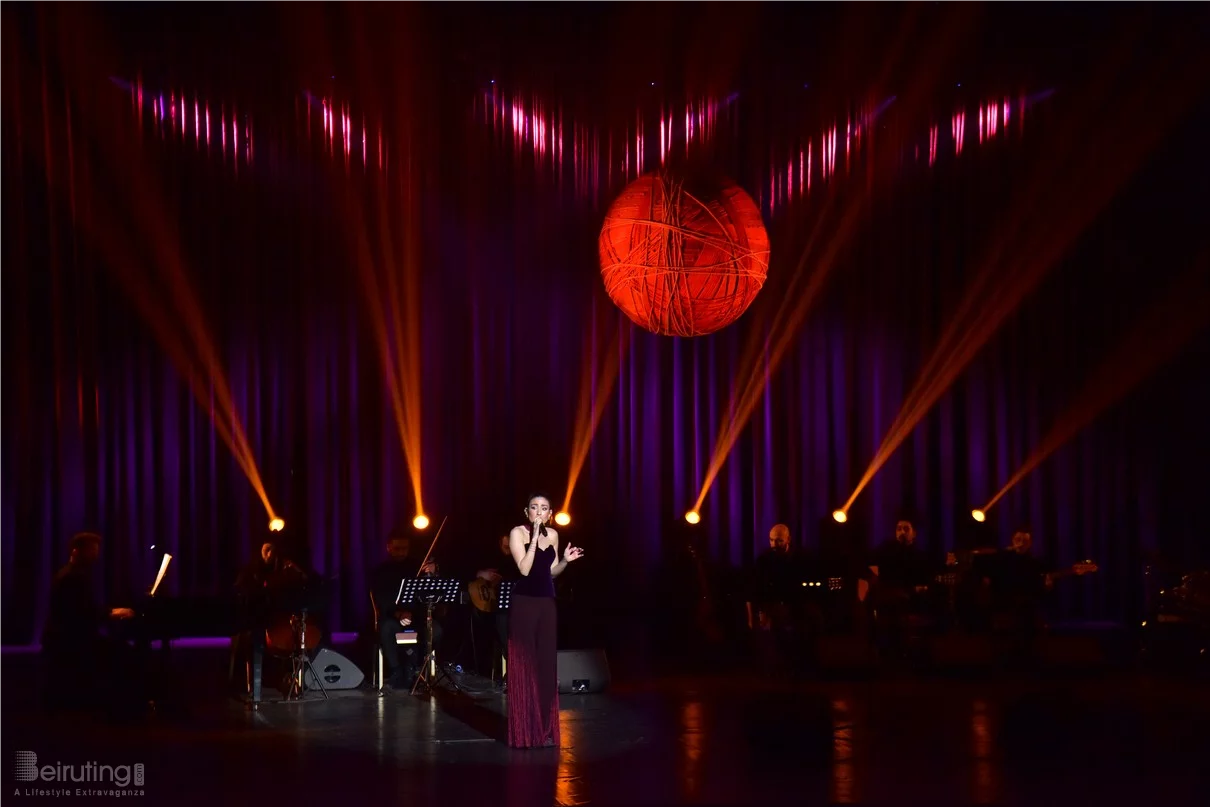 Marilyne Naaman at Casino du Liban