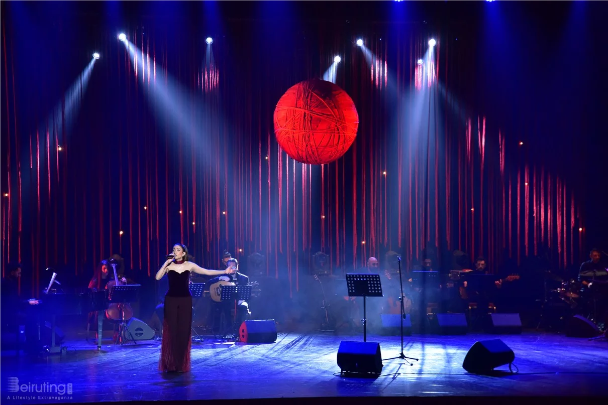 Marilyne Naaman at Casino du Liban