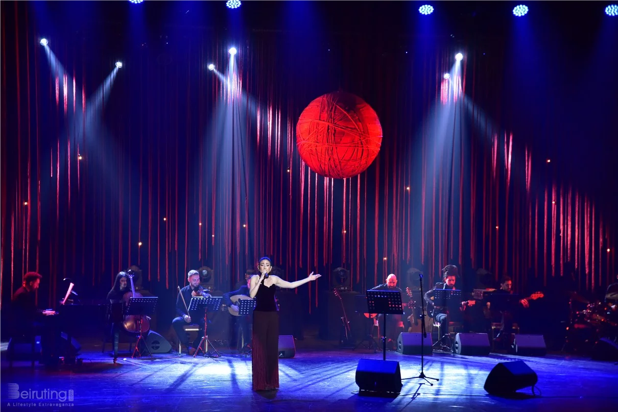 Marilyne Naaman at Casino du Liban