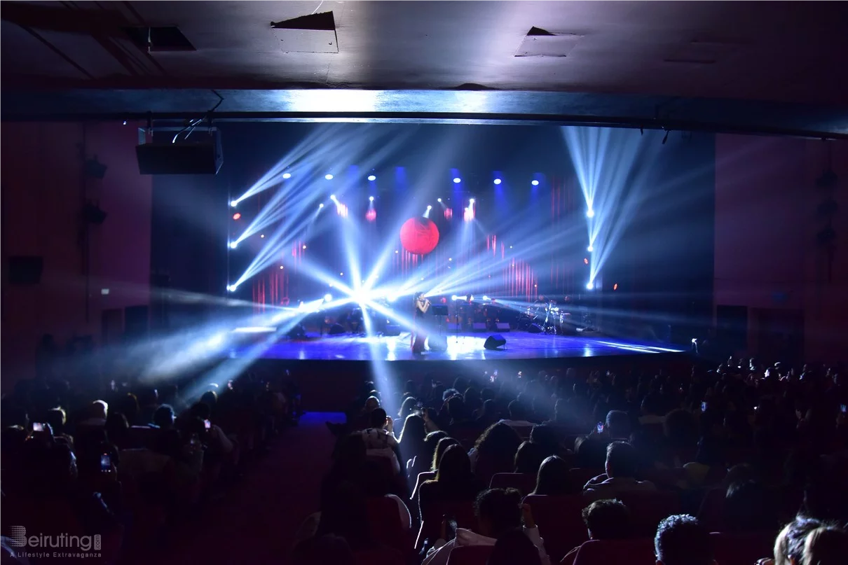 Marilyne Naaman at Casino du Liban