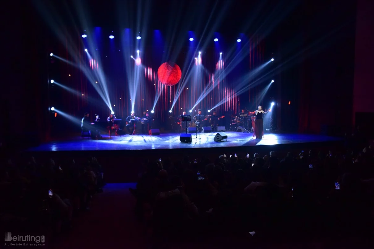 Marilyne Naaman at Casino du Liban