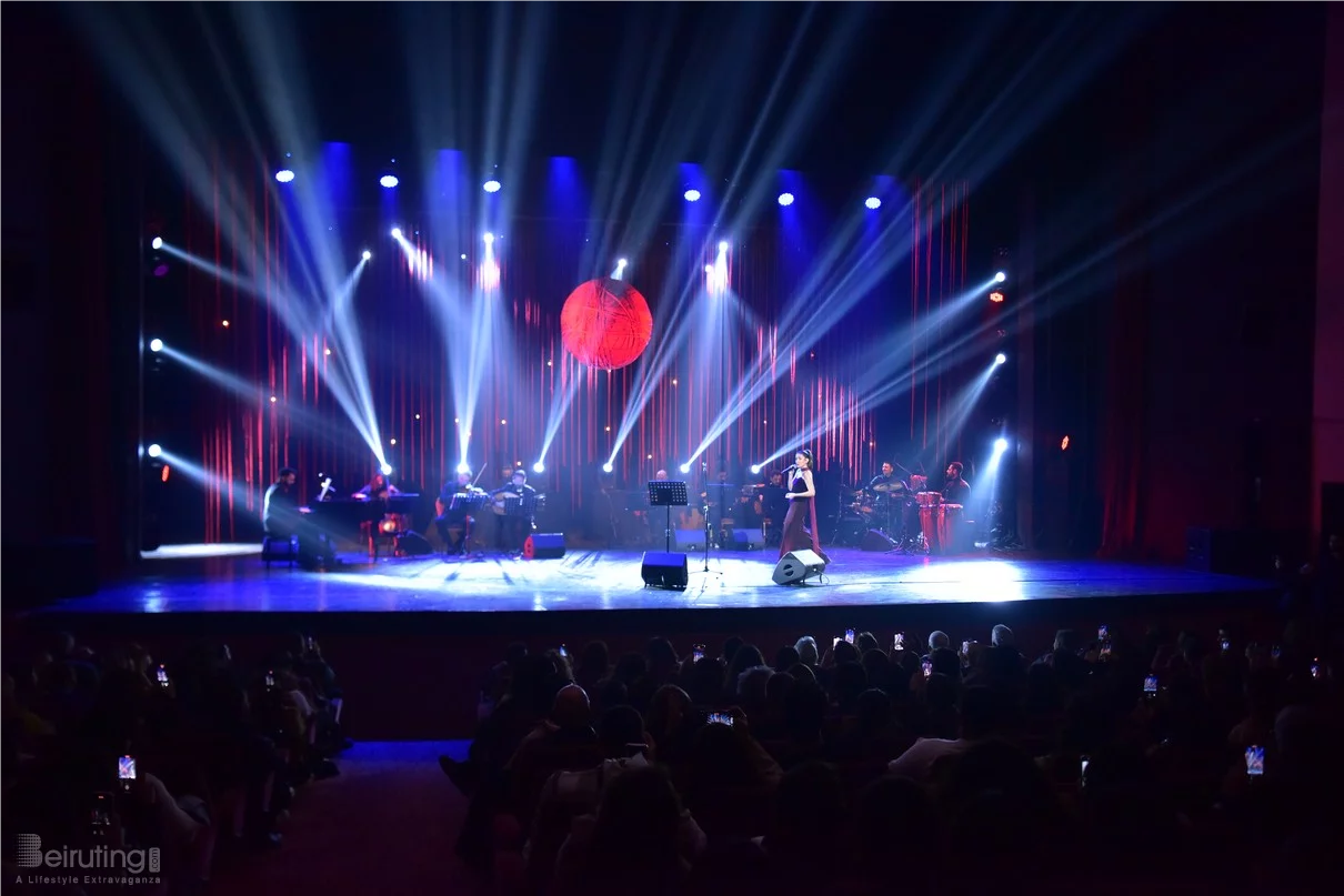 Marilyne Naaman at Casino du Liban