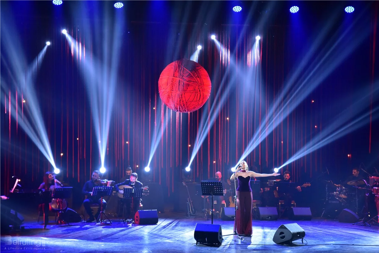 Marilyne Naaman at Casino du Liban