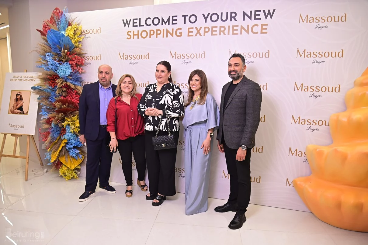 Unveiling of Massoud Lingerie's New Shop