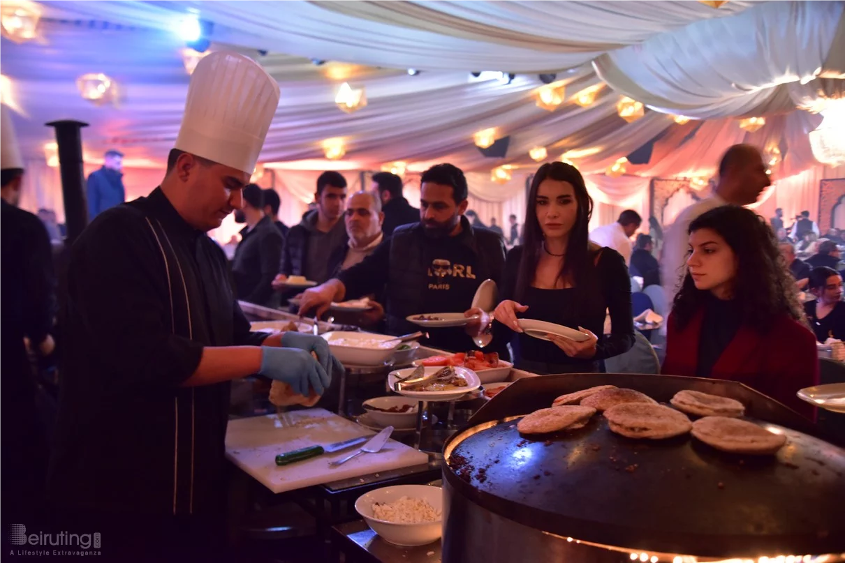 Alf Layla w Layla Suhoor tent at Mövenpick Hotel Beirut