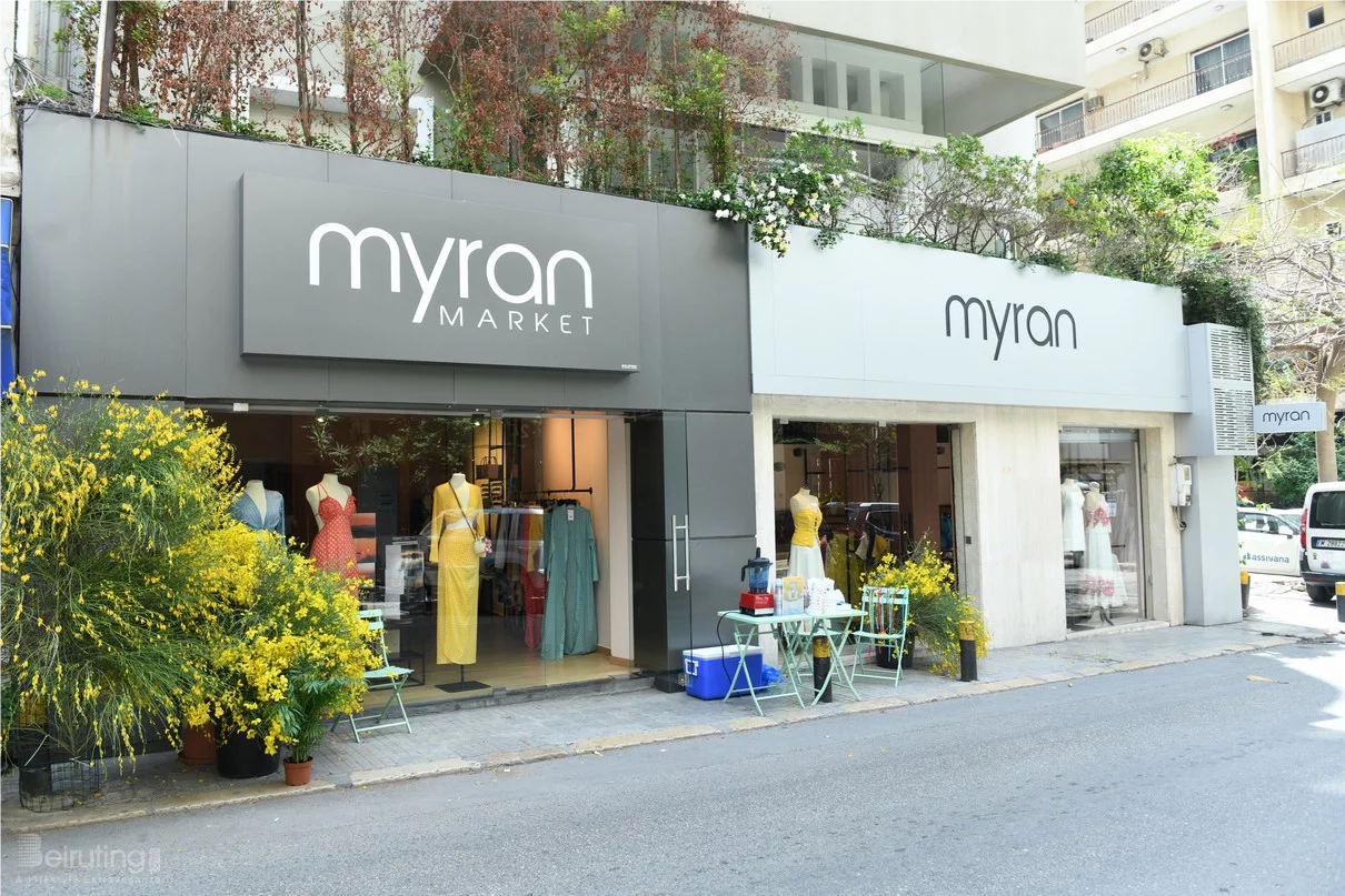 The opening of Myran Market