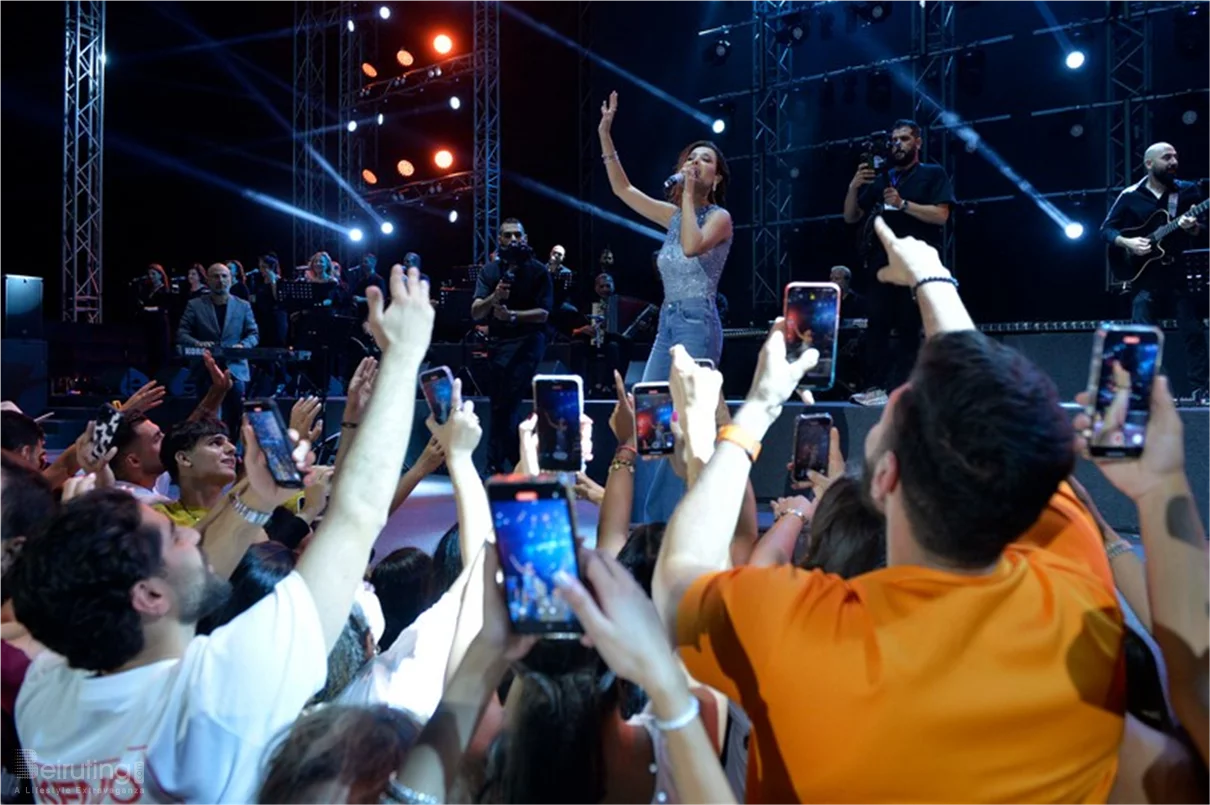 Nancy Ajram at Byblos Festival