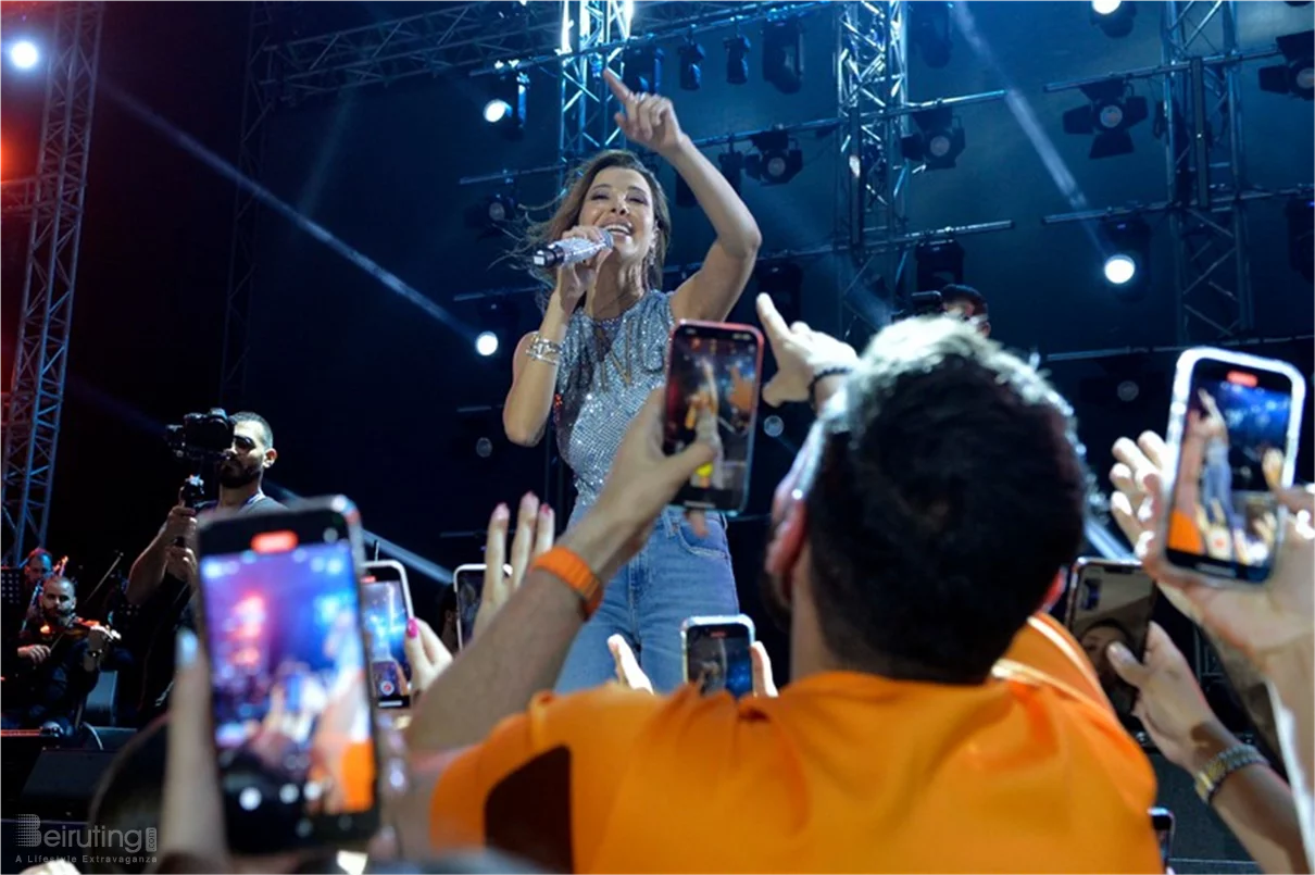 Nancy Ajram at Byblos Festival