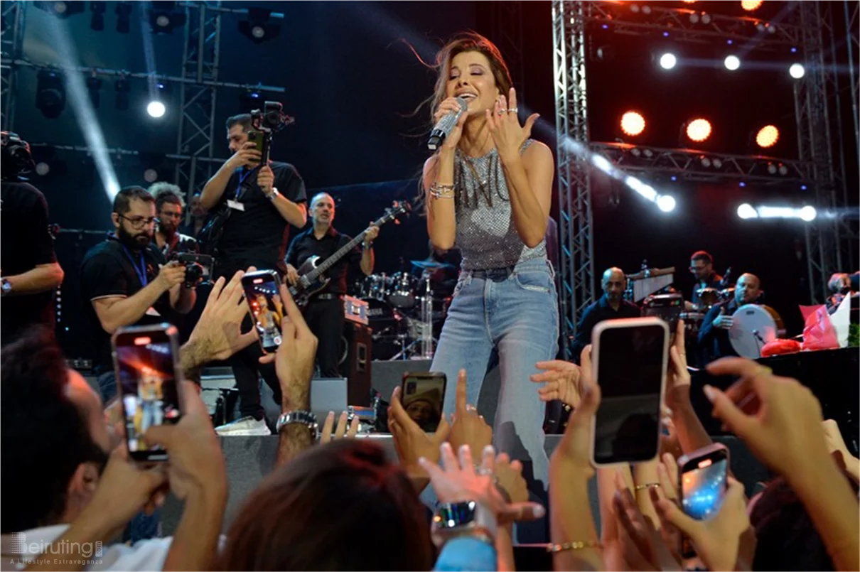 Nancy Ajram at Byblos Festival