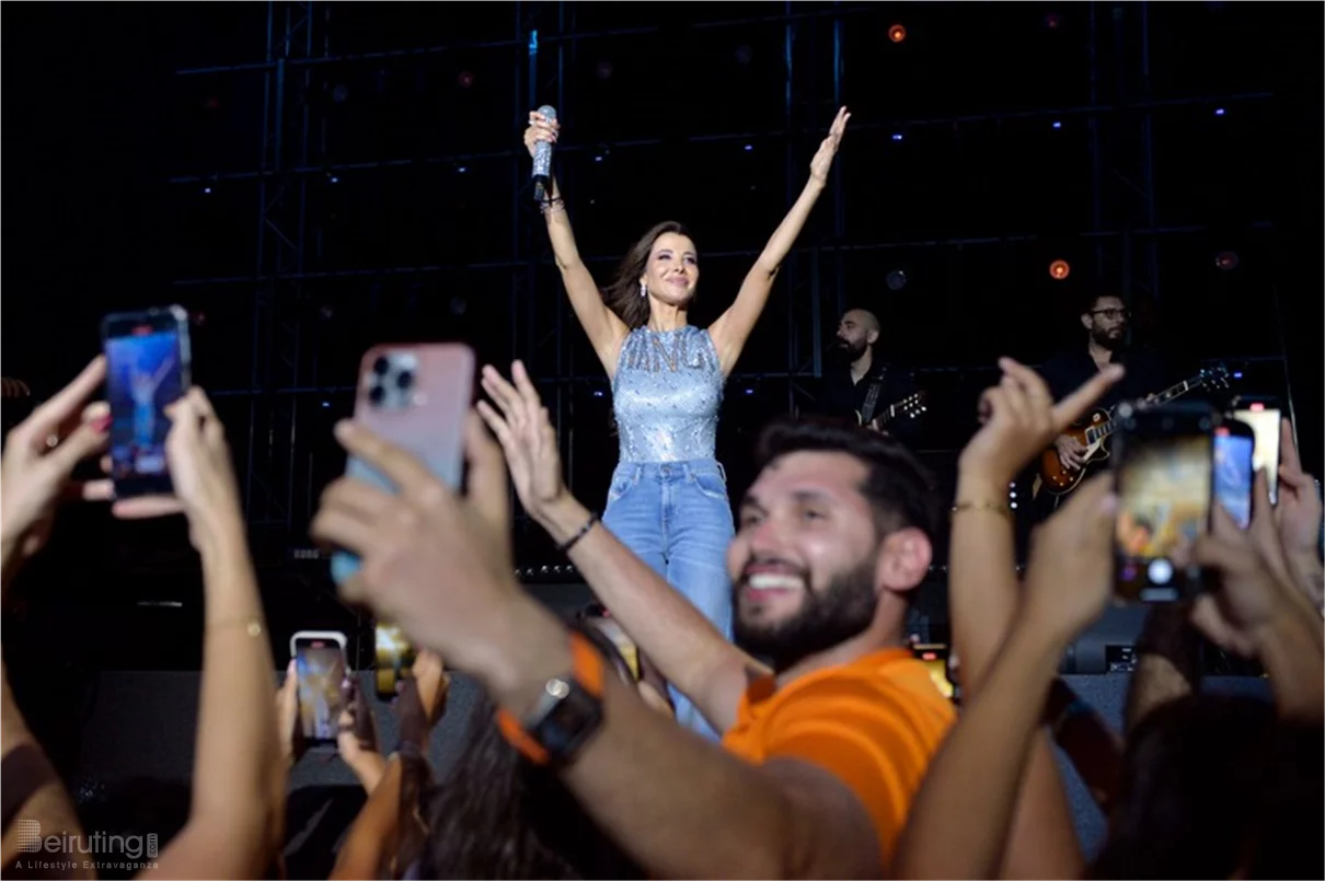 Nancy Ajram at Byblos Festival