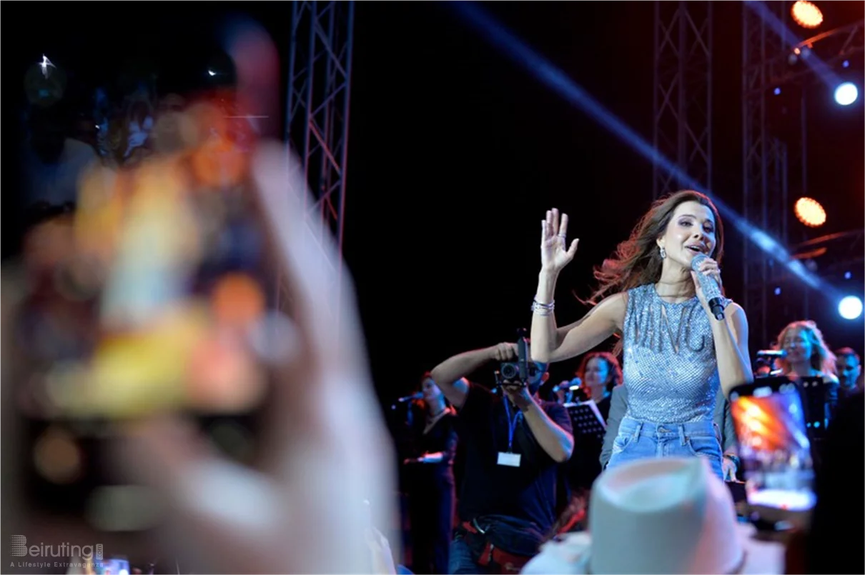 Nancy Ajram at Byblos Festival