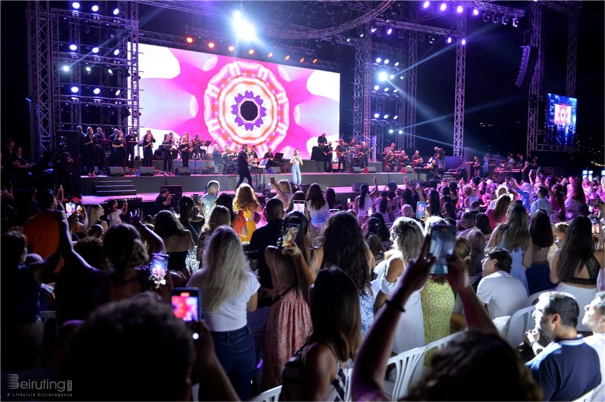 Nancy Ajram at Byblos Festival