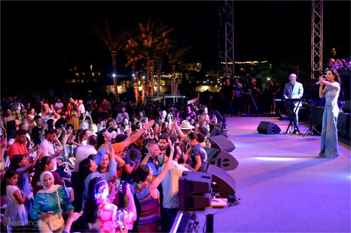 Nancy Ajram at Byblos Festival