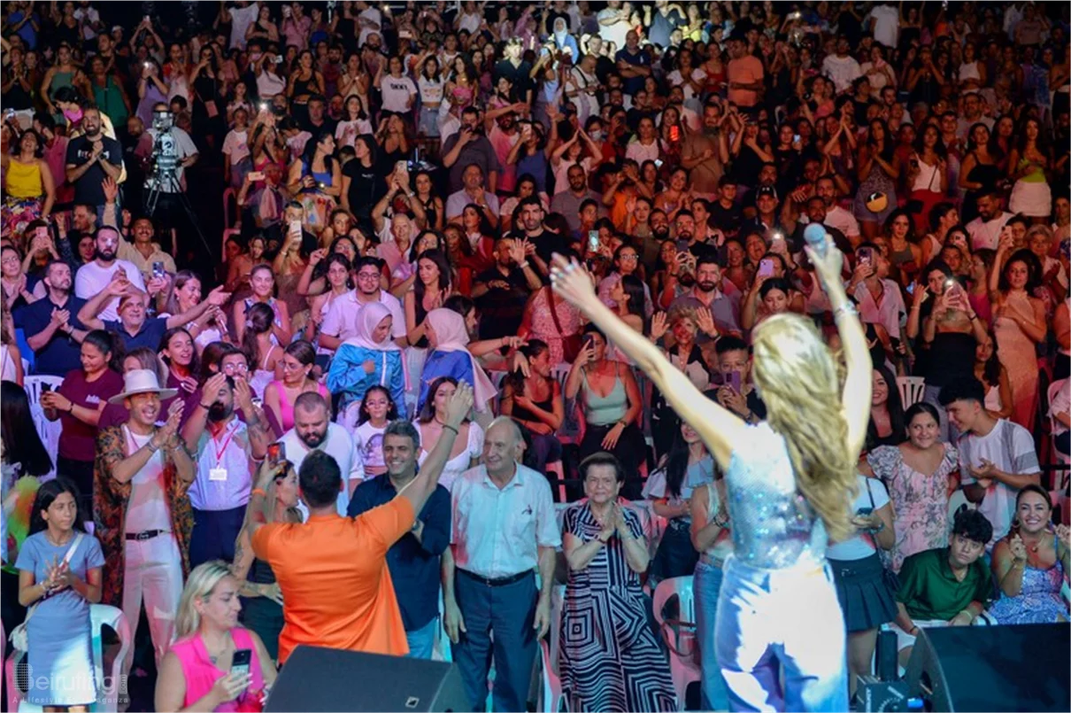 Nancy Ajram at Byblos Festival